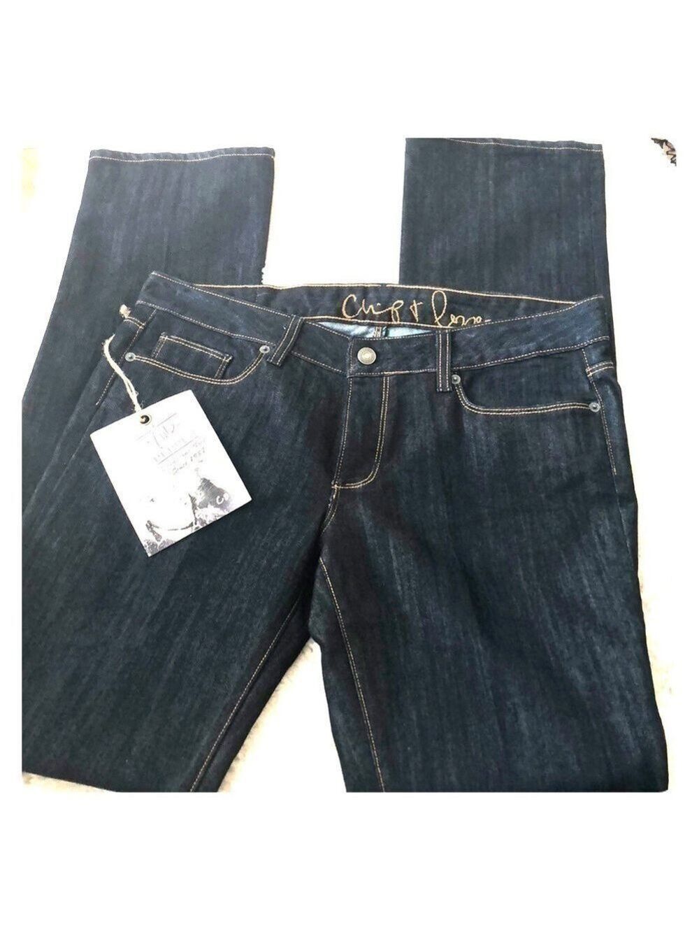 NEW - Vintage 80's Chip & Pepper Stella St.Leg Pants Vanhorn Dark Wash Jeans 31 - Picture 2 of 8